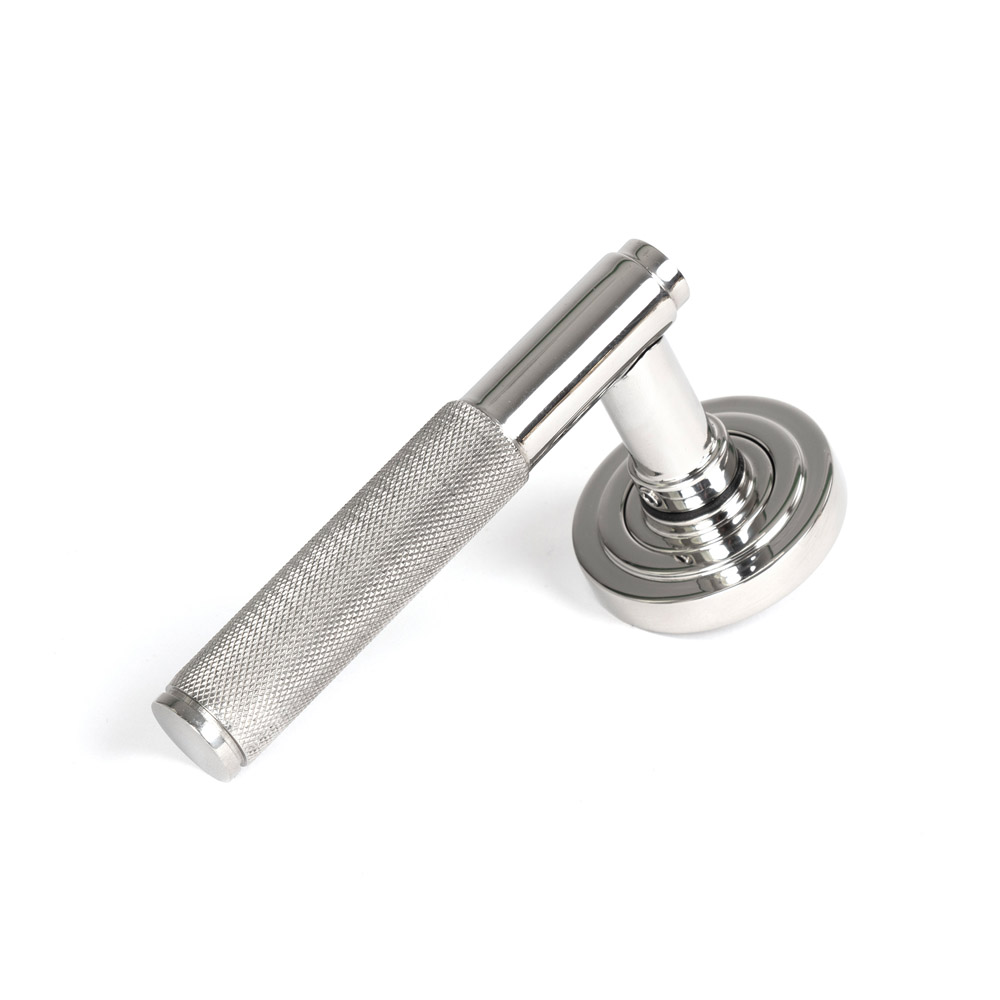 From the Anvil Marine 316 Stainless Steel Brompton Lever on Rose Set (Art Deco) - Polished